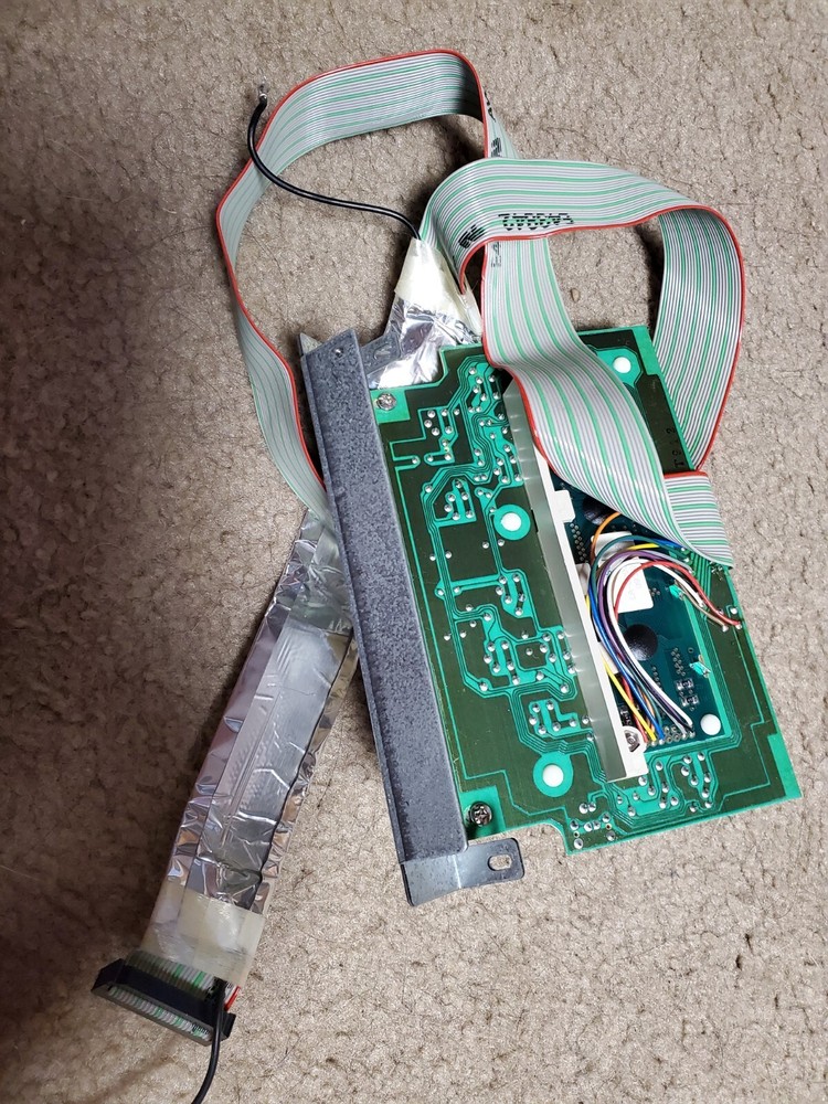 graphtec gp2106 plotter control panel button board Epson display ea-d20025ar