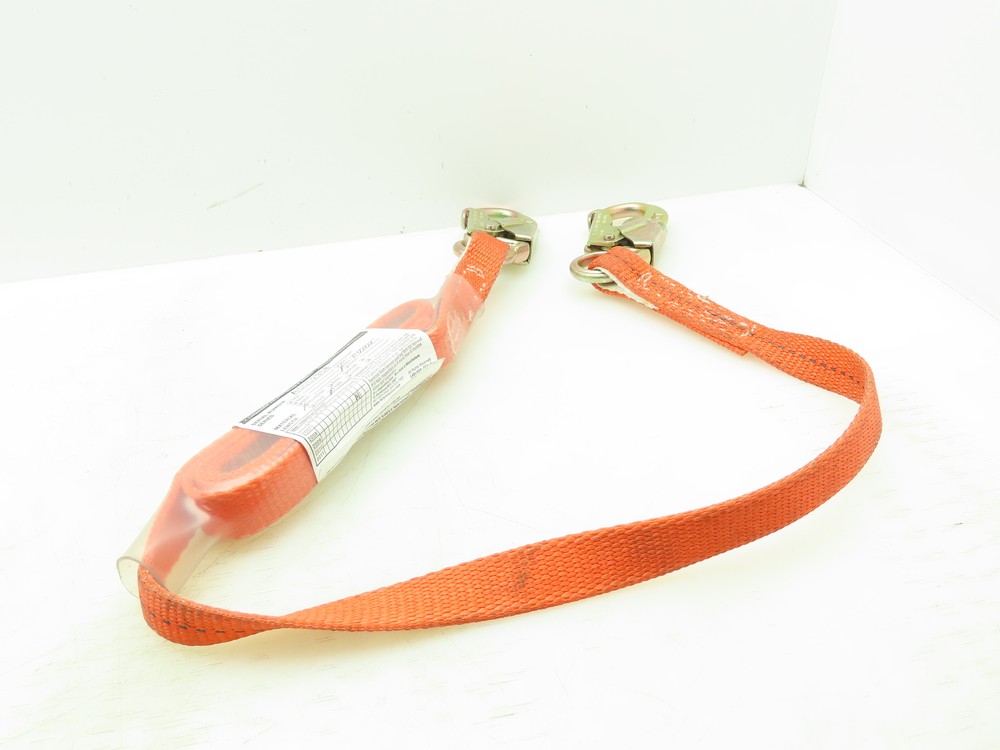 Sellstrom RTC 4' Poly Shock Absorbing Lanyard Snap Hook W/ Gate SP Shock Pack