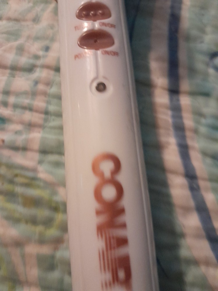 Conair Ceramic Triple Barrel Curling Iron Very Nice Preowned Working Condition