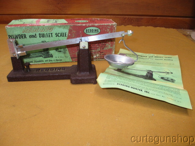 Vintage Redding Powder and Bullet Scale