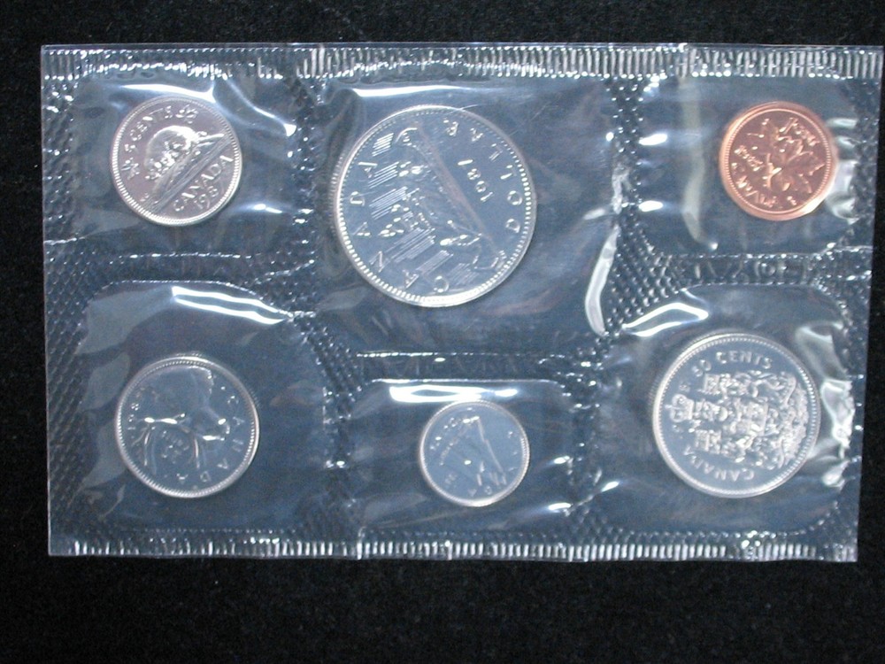 1987 CANADA PROOFLIKE MINT SET * WITH ORIGINAL MINT PACKAGING *