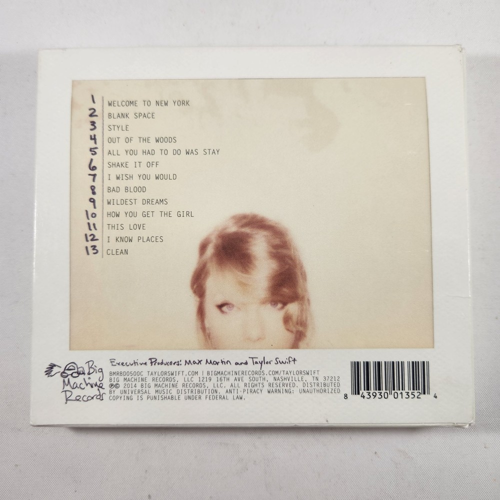 Taylor Swift 1989 Taylor's Version CD Case ONLY
