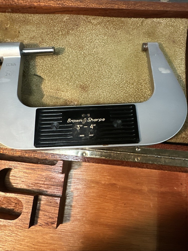 Brown & Sharpe 3”-4” 40-10 Micrometer
