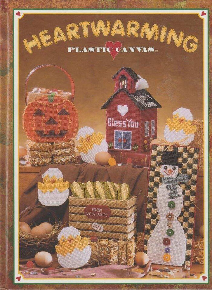 HB HEARTWARMING PLASTIC CANVAS TONS OF GREAT PROJECTS!!!
