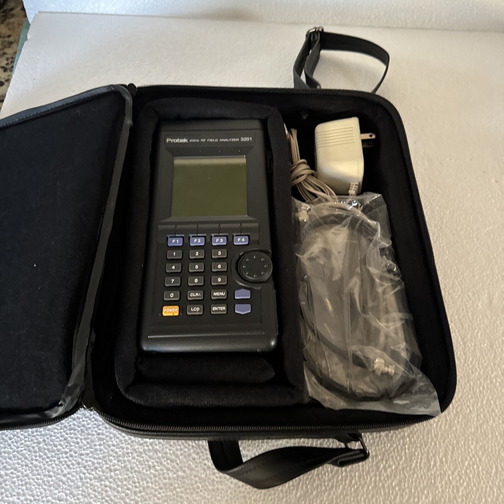 Protek 3201 2GHz Hand-Held RF Field Signal Strength Analyzer