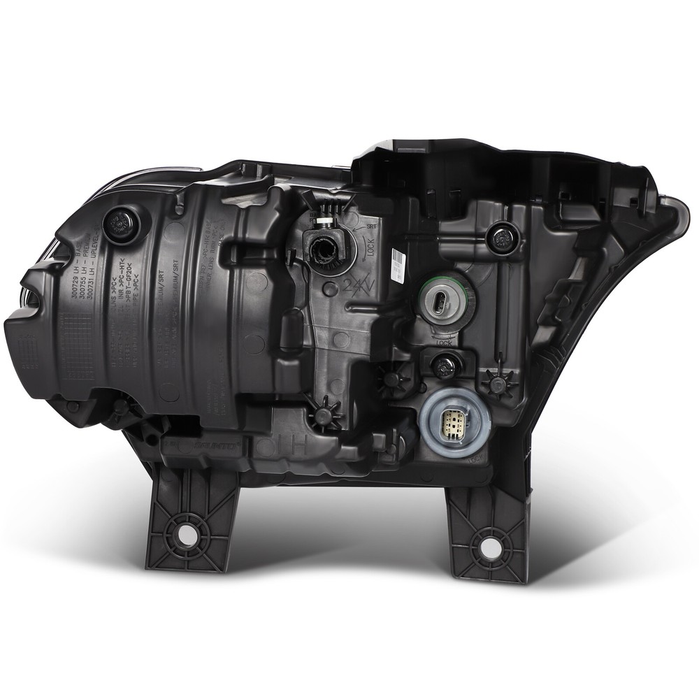 Black Headlight Assembly w/LED DRL Left Side For 2021-2023 2024 Dodge Durango