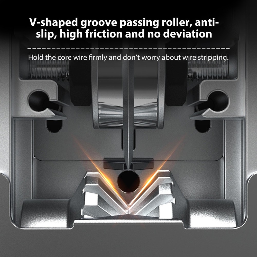 Portable Wire Stripping Machine Drill Powered Copper Cable Stripper Tool 1-25mm