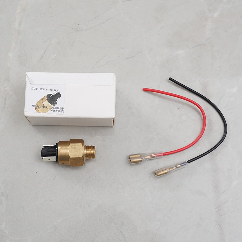 Fits for Harley with 10mm thread bolt Hydraulic Brake Light Switch with Cable US