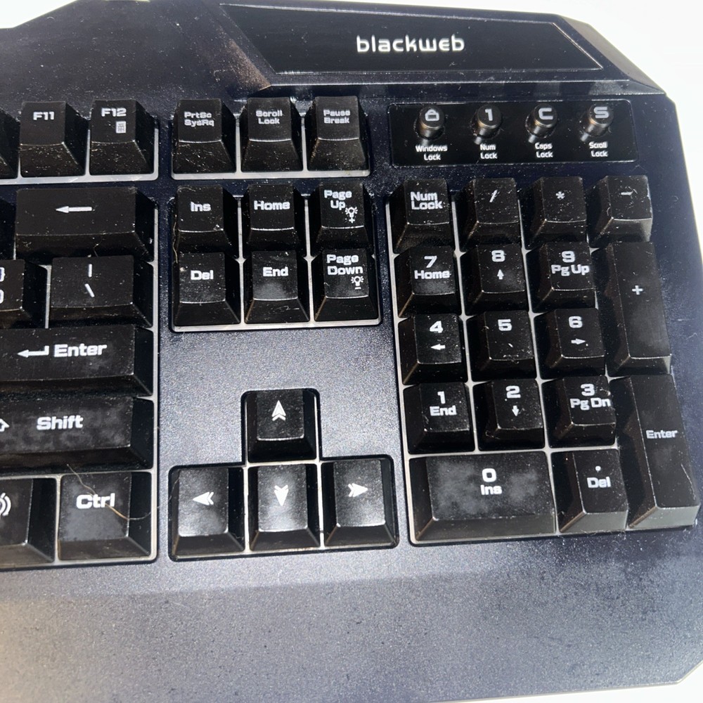 Blackweb BWA17HO004 Mechanical Gaming Keyboard Nice Read!