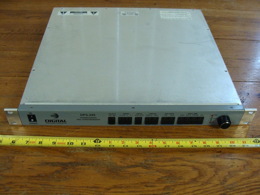 Digital Processing Systems Transcoding TBC/Synchronizer DPS-235