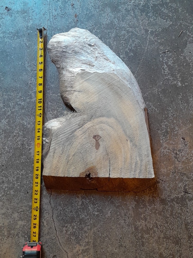 2 Inch Thick Live Edge Maple Slice