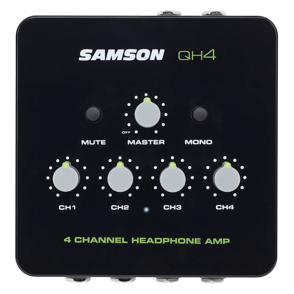 Samson QH4 4-Channel Studio Headphone Amplifier