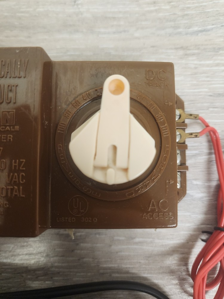 Bachmann HO N Scale Model 6607 Hobby Transformer Model Train Power Supply