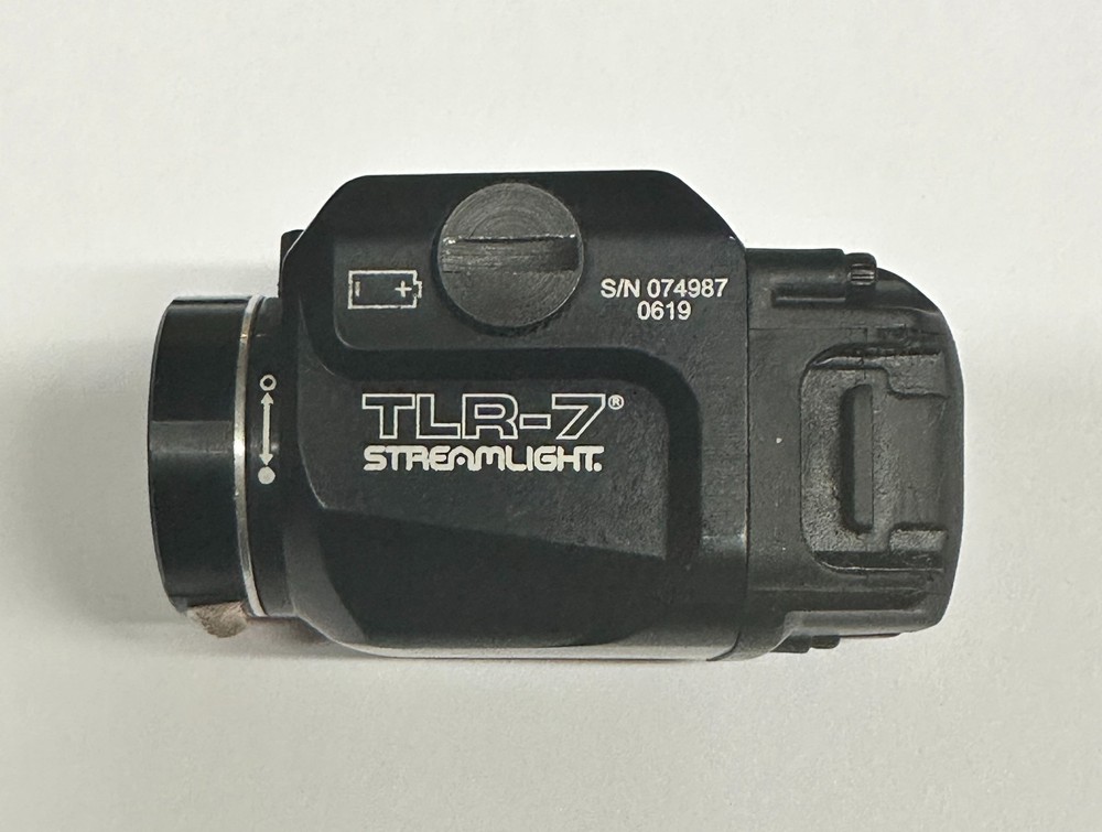 STREAMLIGHT TLR-7 Tactical Flashlight- 1913-1 Rail Key installed - Nice!! 987