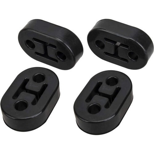4Pcs Polyurethane Performance Rubber Exhaust Hanger Adjustable Muffler Universal