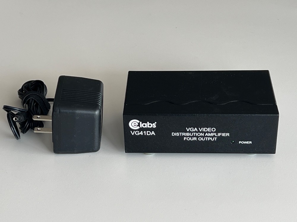 Ce Labs VG41DA VGA VIDEO DISTRIBUTION AMPLIFIER FOUR OUTPUT