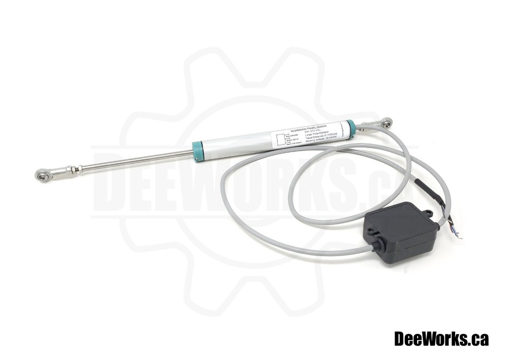 Suspension Travel Sensor Linear Potentiometer 0-5V Analog Output 4" Range