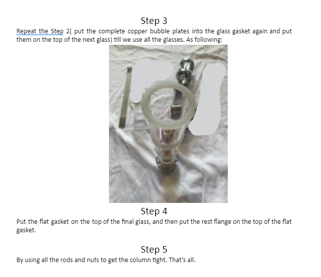 2" Tri Clamp Alcohol Distiller Bubble Plate Reflux Column & Condenser, Fits Kegs