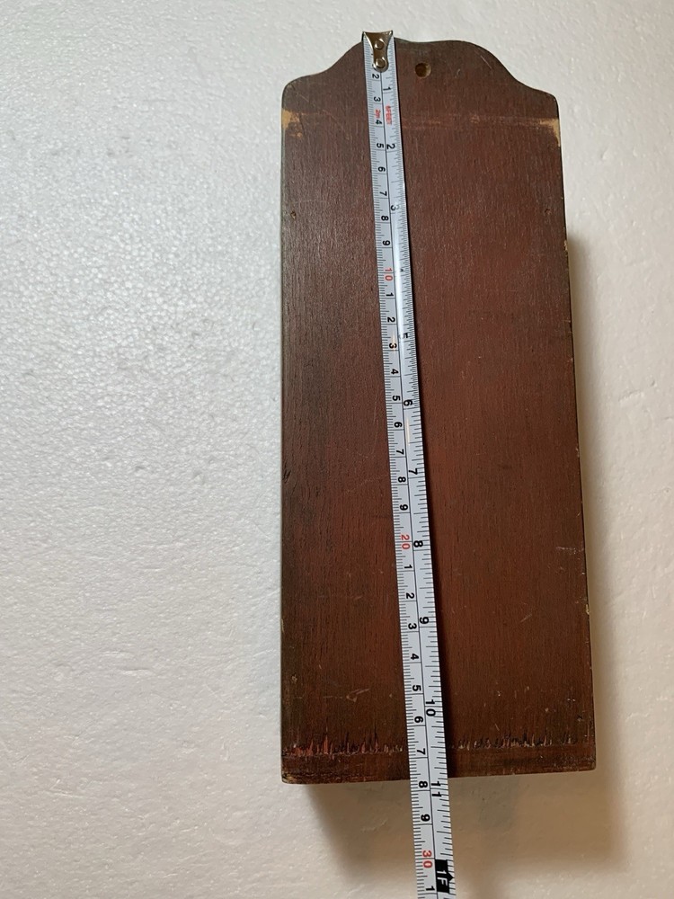 Match Box Holder Wood