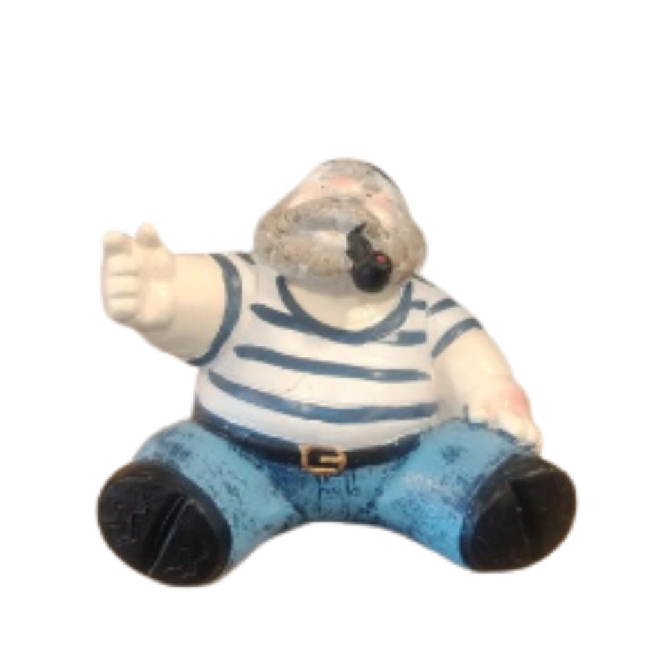 A stunning, high-quality sailor mannequin