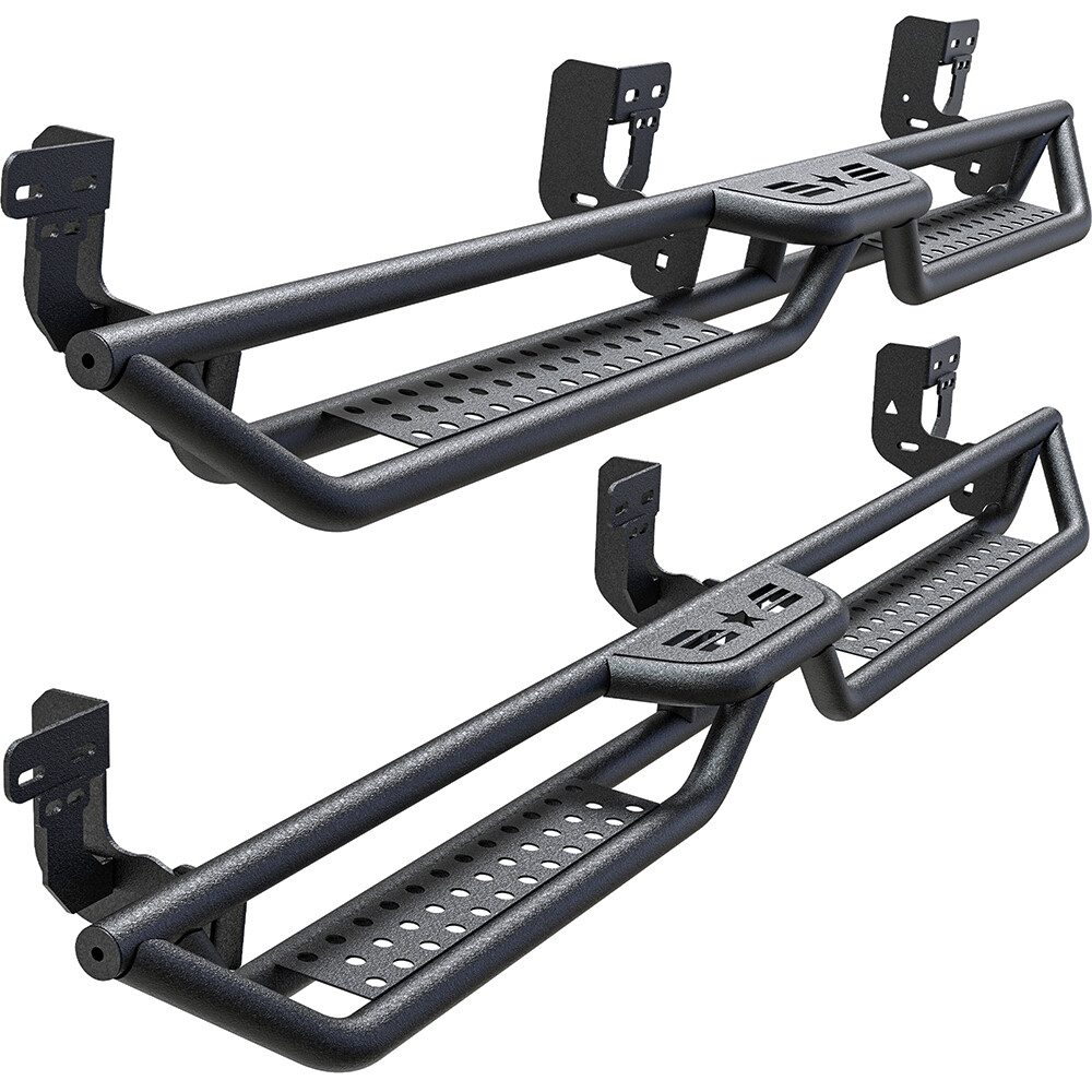 6" Running Boards for 2009-2018 Dodge Ram 1500 Crew Cab Drop Side Step Nerf Bars