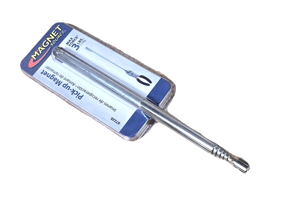 Master Magnetics 07228 Magnetic Pick Up Tool with 3 Pound Capacity Extend to 25"