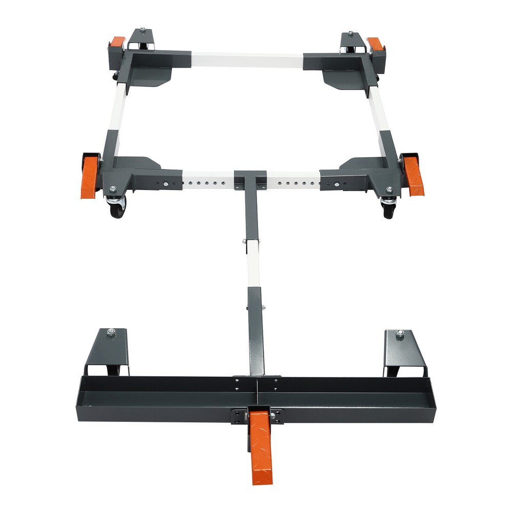 600lbs Adjustable Mobile Base&T Extension Combo Heavy Duty Mobile Base w/ Wheels