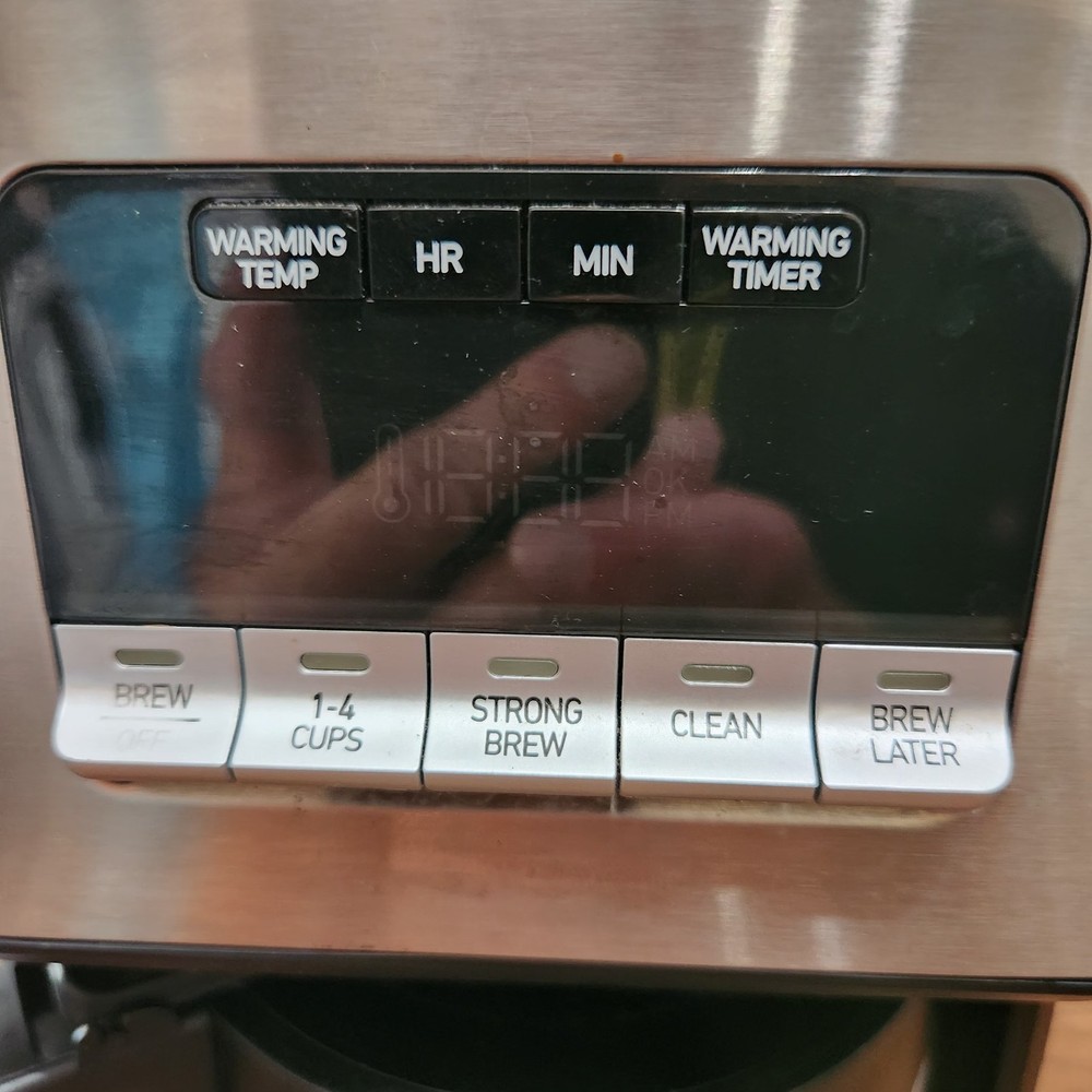 Calphalon Coffee Maker, Programmable Coffee Machine with Glass Carafe, 14 Cup...