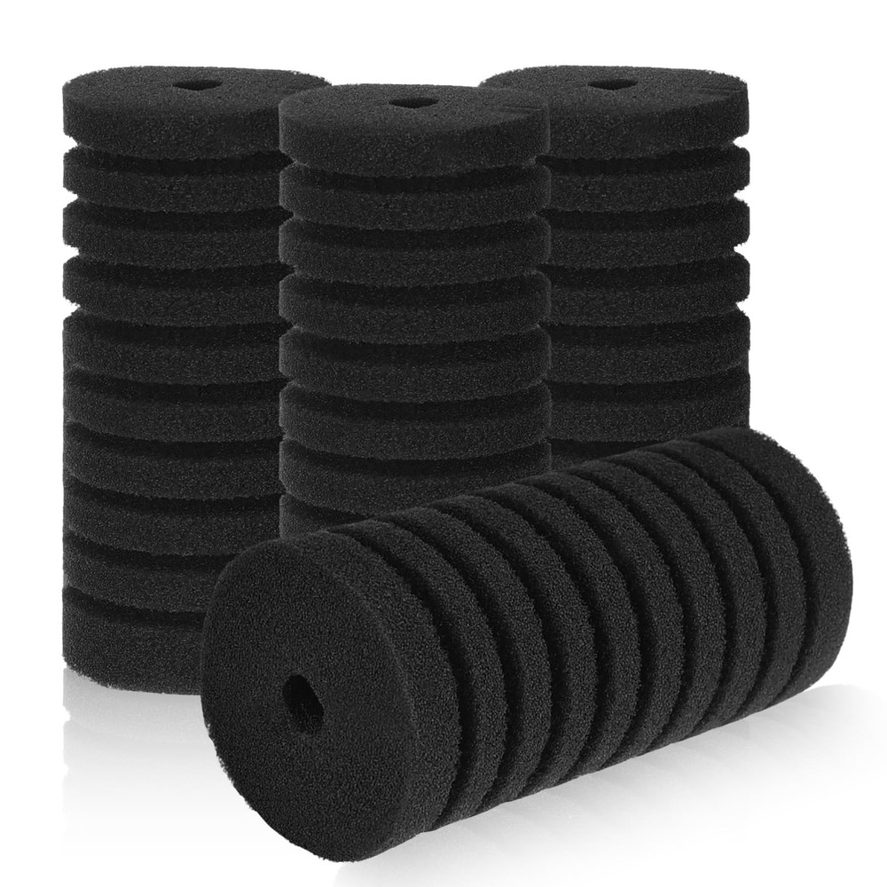 AQQA Replacement Aquarium Filter Sponge 4 Pack S（replacement sponge)
