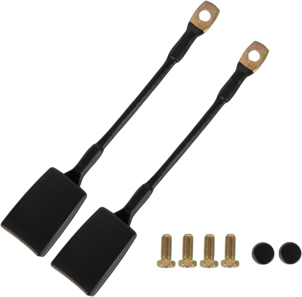 2pcs Retractable 3 Point Adjustable Lap UTV,VR, Buggies, Minivan Club Golf Cart