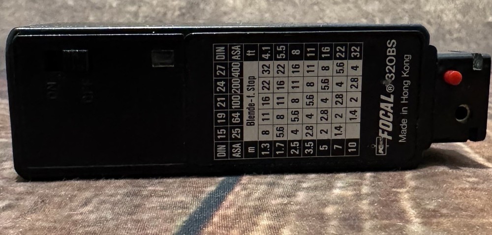 Vintage Focal 320BS Camera Flash Unit - UNTESTED