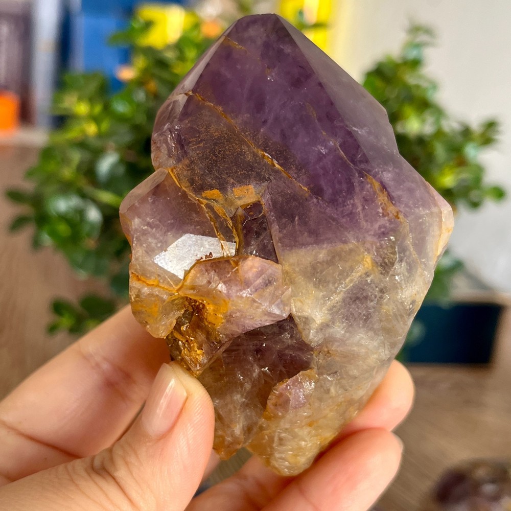 336g Natural Amethyst geode quartz clustercrystal specimen Healing
