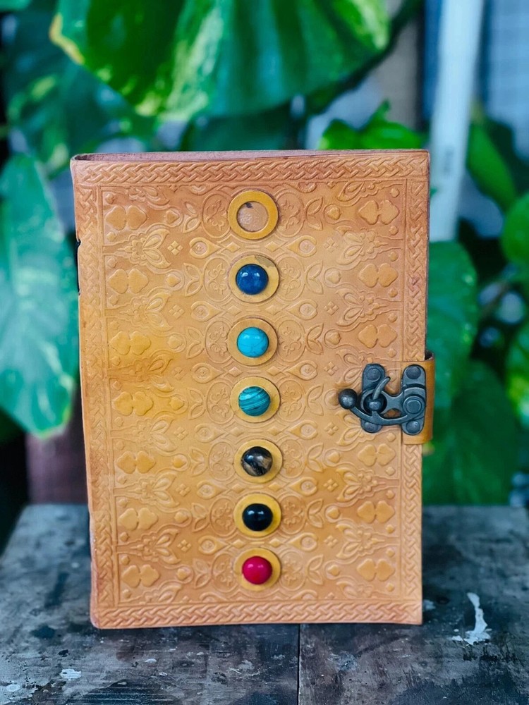 Goat Handmade Prime Leather Journal Seven Stone journal
