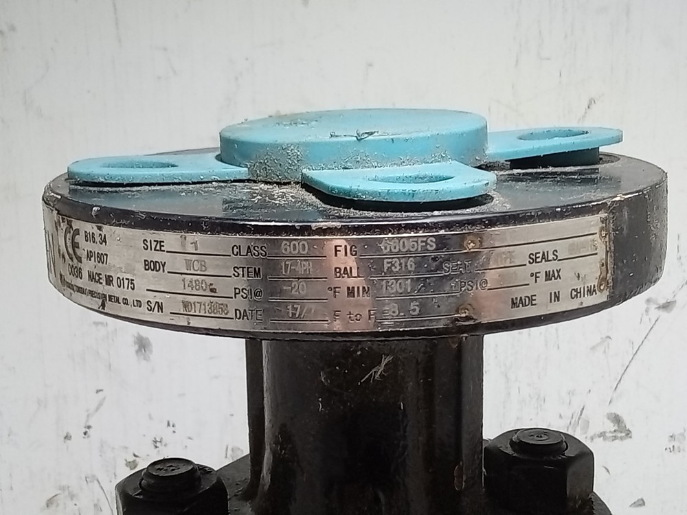 WARREN 6605FS FLANGED BALL VALVE (N2E)