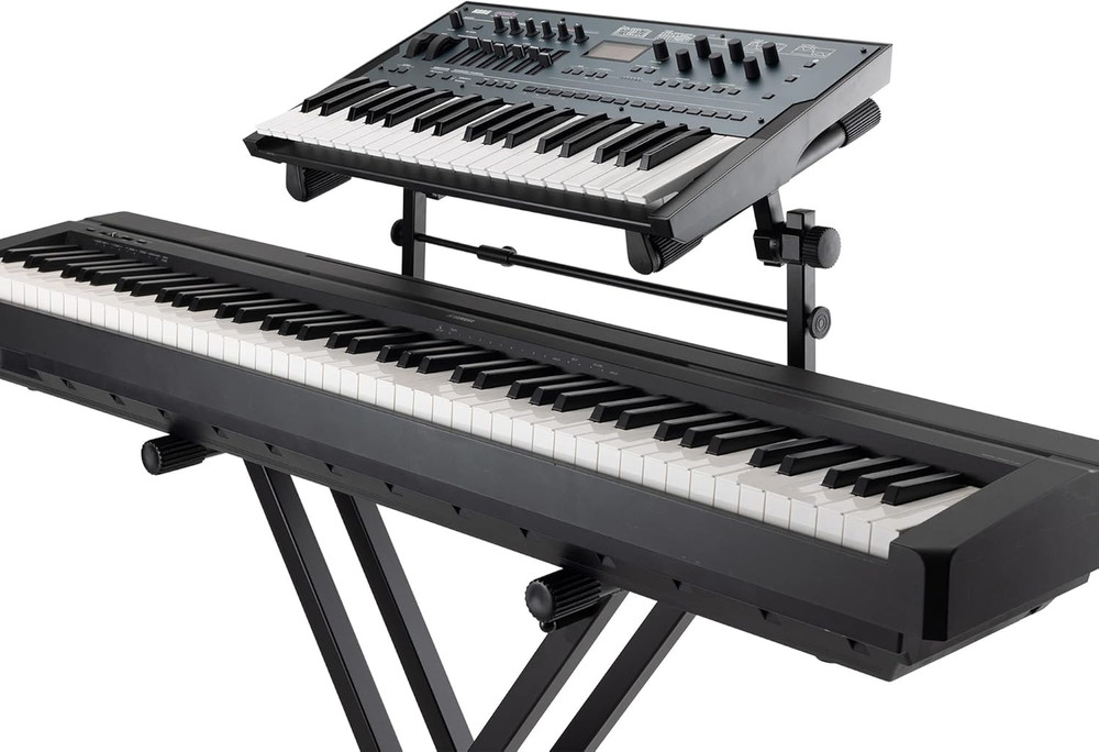 KSA7500 Adjustable Second Tier for X-Style Keyboard Stand - 60 Lb Capacity