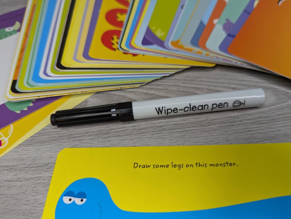 Usborne Activity Cards Monster Doodles