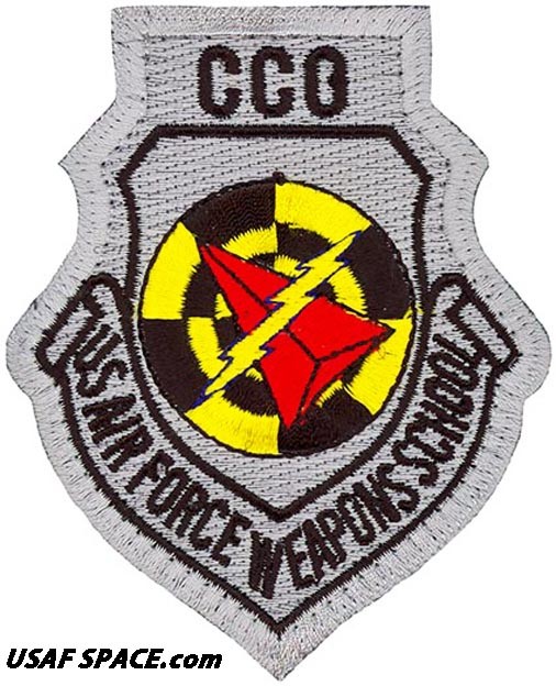 USAF 8TH WEAPONS SQ - USAF WEAPONS SCHOOL -COMMAND & CONTROL OP'S-ORIGINAL PATCH