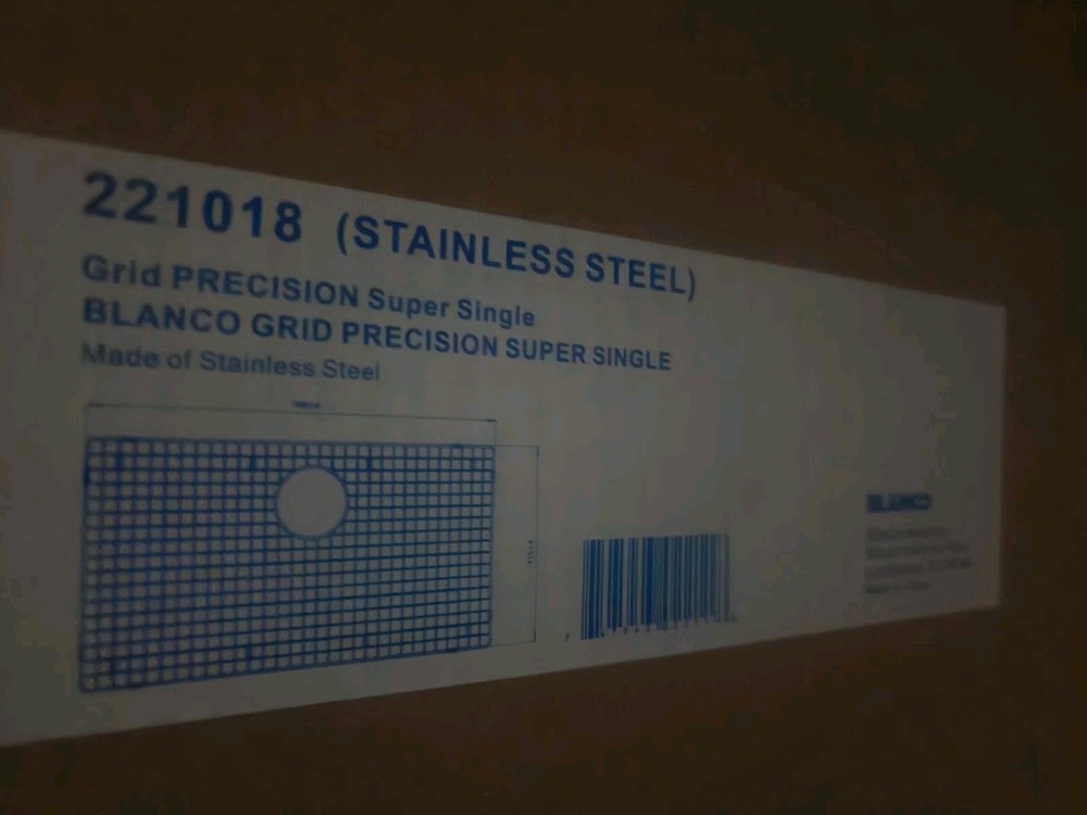 BLANCO PRECISION Stainless Steel Kitchen Sink Grid