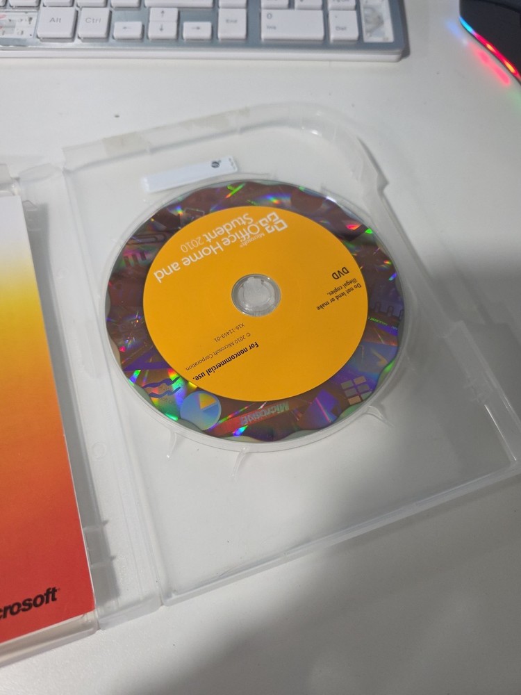 Microsoft Office Home and Student 2010 Software for Windows w/ Product Key