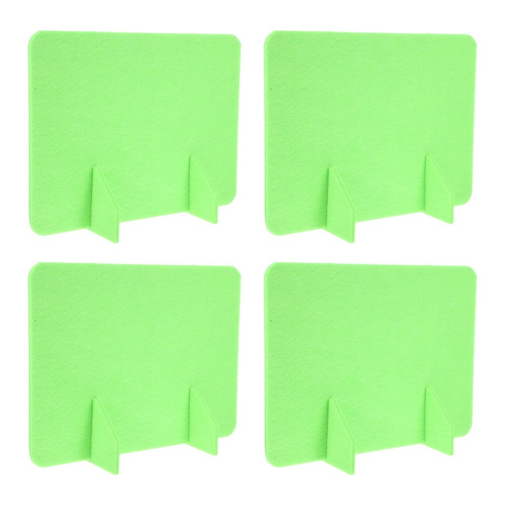 4 PCS Desk Privacy Screen Panel Countertop Divider Classroom Testing Dividers
