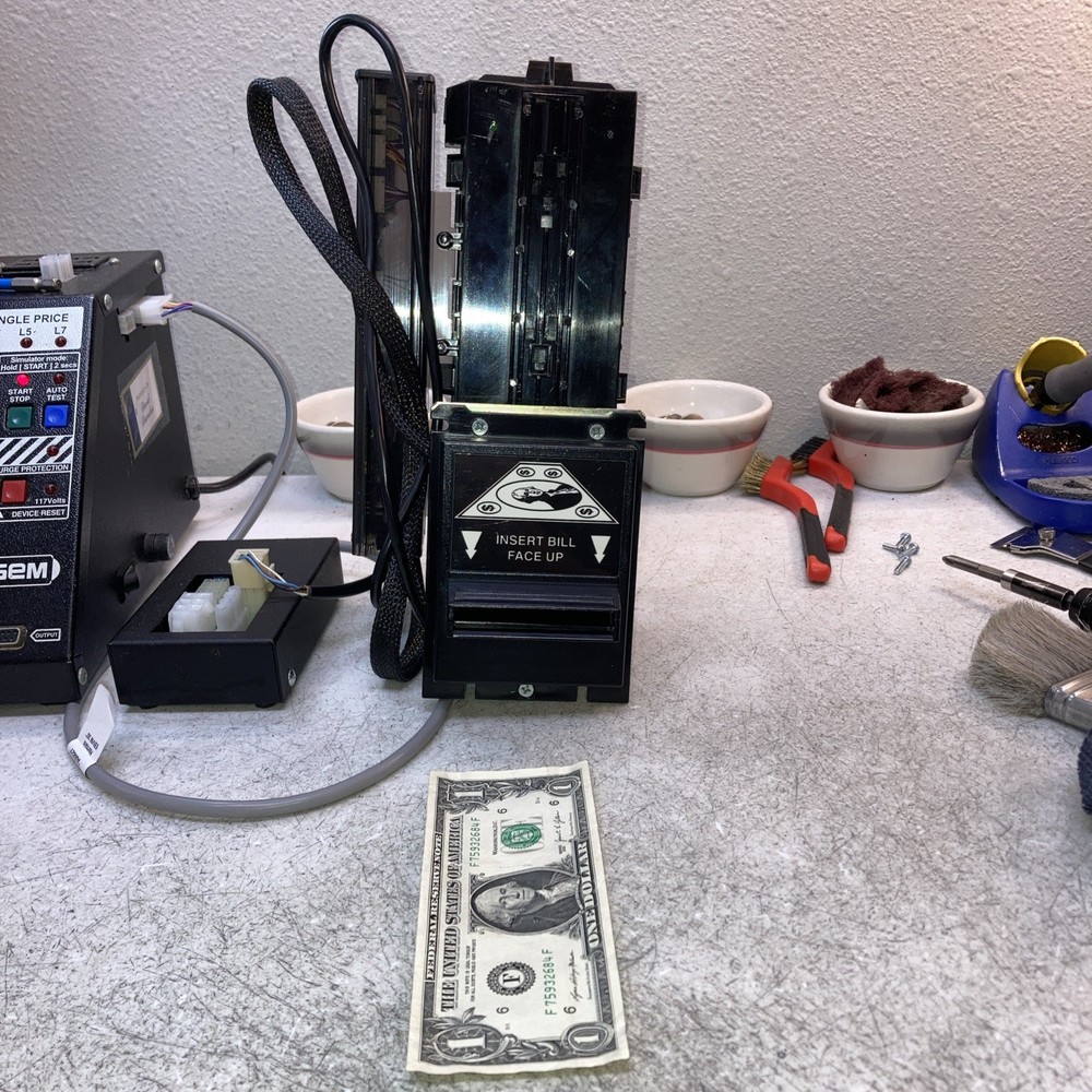 Coinco BA32SA Validator 24Volt MDB/ Pulse Interface Rebuilt Professionally