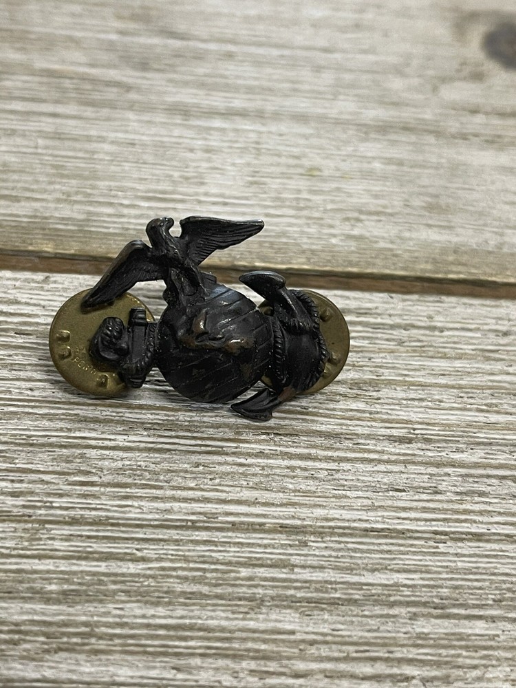USMC Enlisted Emblem Single Pin-Back Clutch-Back Pin