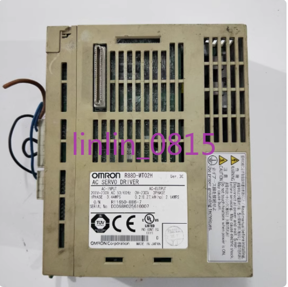 1Pcs Used Omron R88D-WT02H
