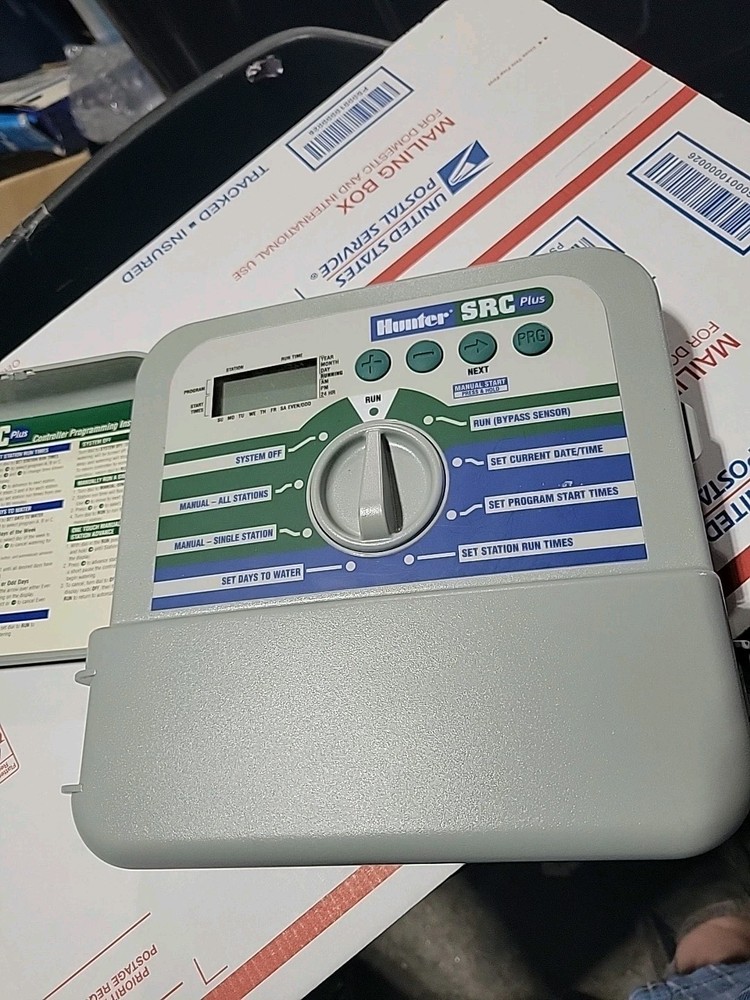 Hunter Sprinkler SRC Plus Controller Irrigation 6-Zone Unit SRC-600i