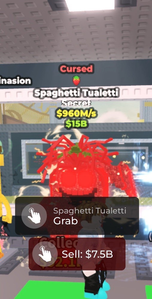 Spaghetti Tualetti cursed strawberry $960M