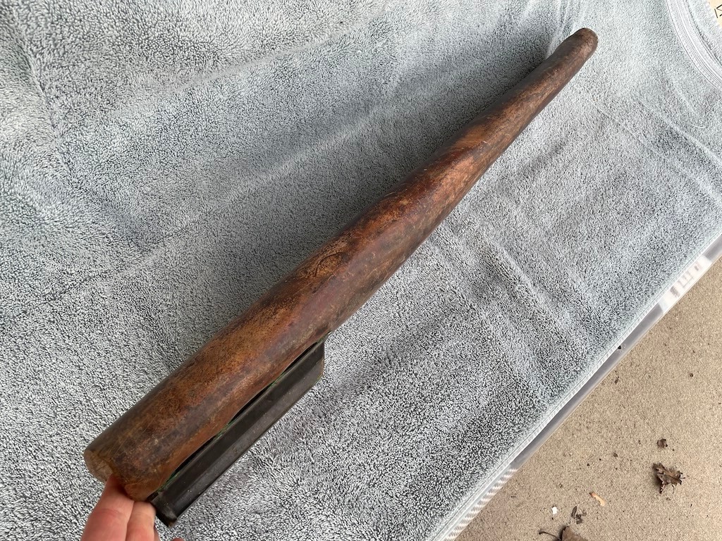 ORIGINAL WWII US ARMY M1 GARAND RIFLE LEATHER CARRY SCABBARD BOYT 1942 WW2 USMC