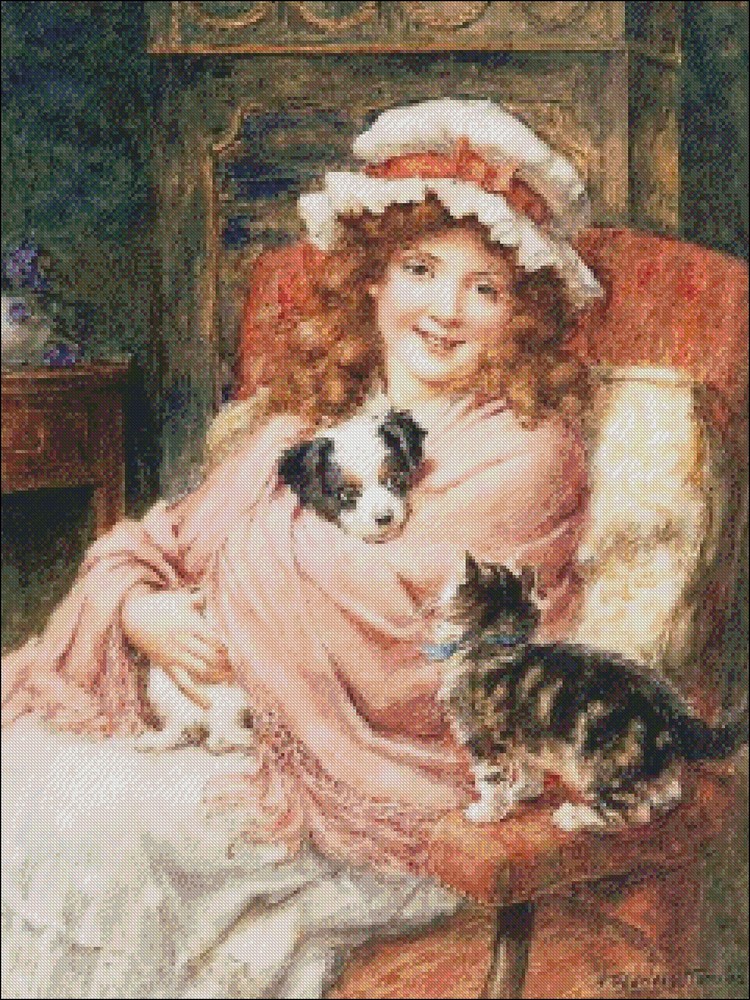 Chart Needlework - Counted Cross Stitch Patterns - Friend or Foe