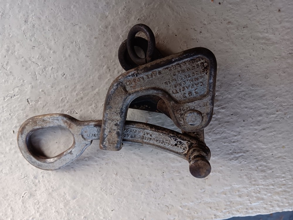 VINTAGE CRESCENT 383 CABLE PULLING BARBED WIRE TUGGER TOOL LINEMAN TOOLS