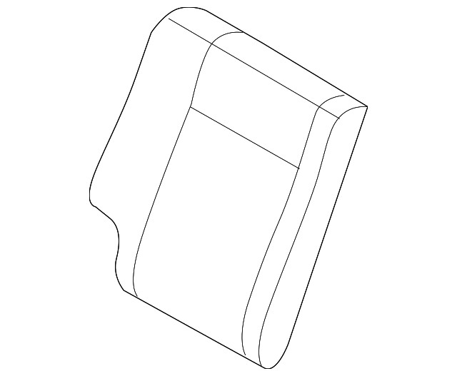 Genuine GM Seat Back Cover 96890432