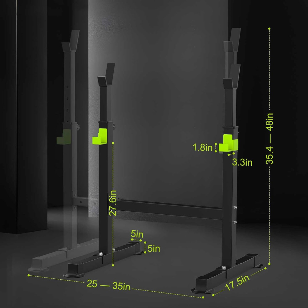 Adjustable Folding Weight Bench for Home Gym, 660 Lbs Capacity Multi-Functional